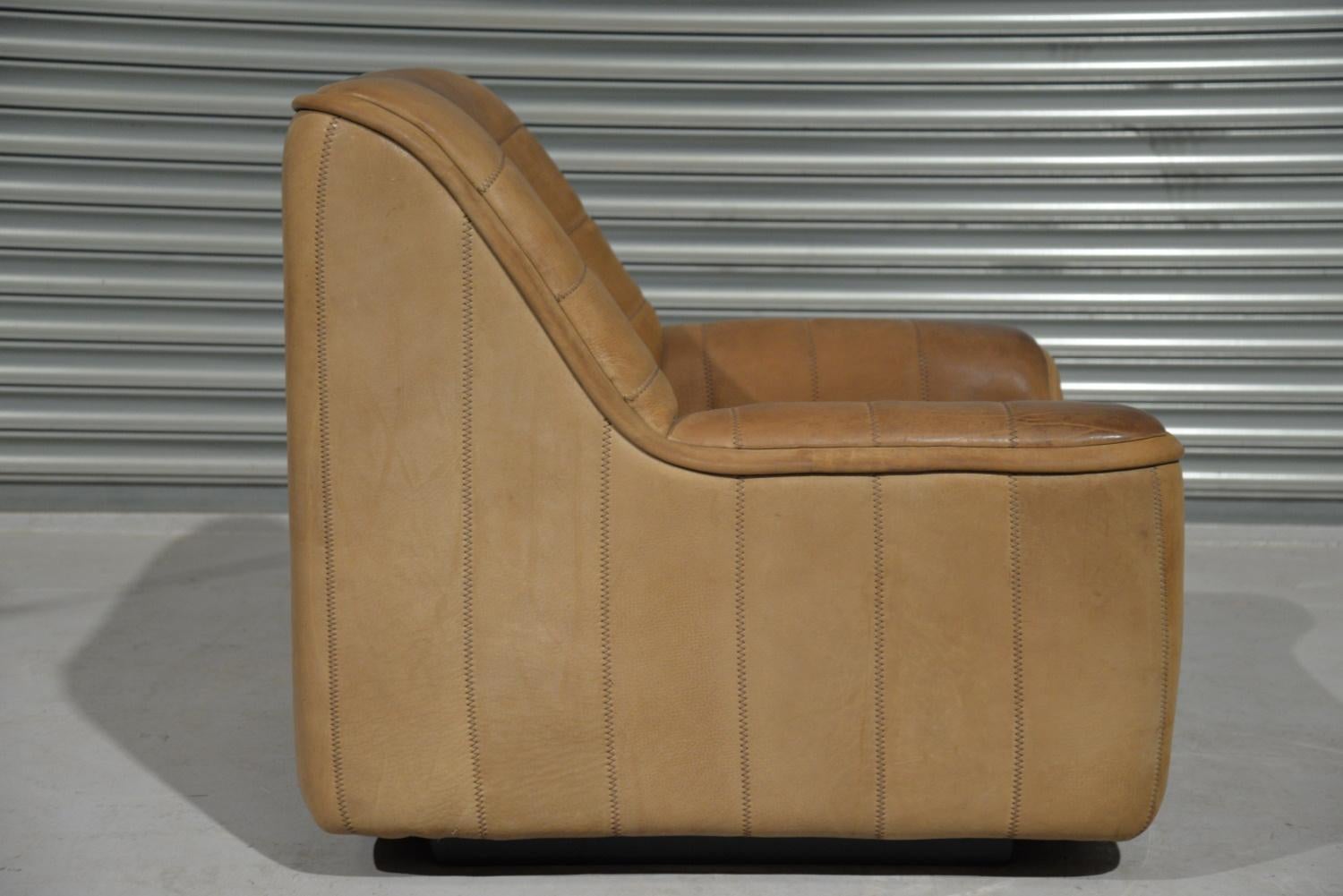 Vintage De Sede DS 84 Neck Leather Armchair, Switzerland, 1970s For Sale 1