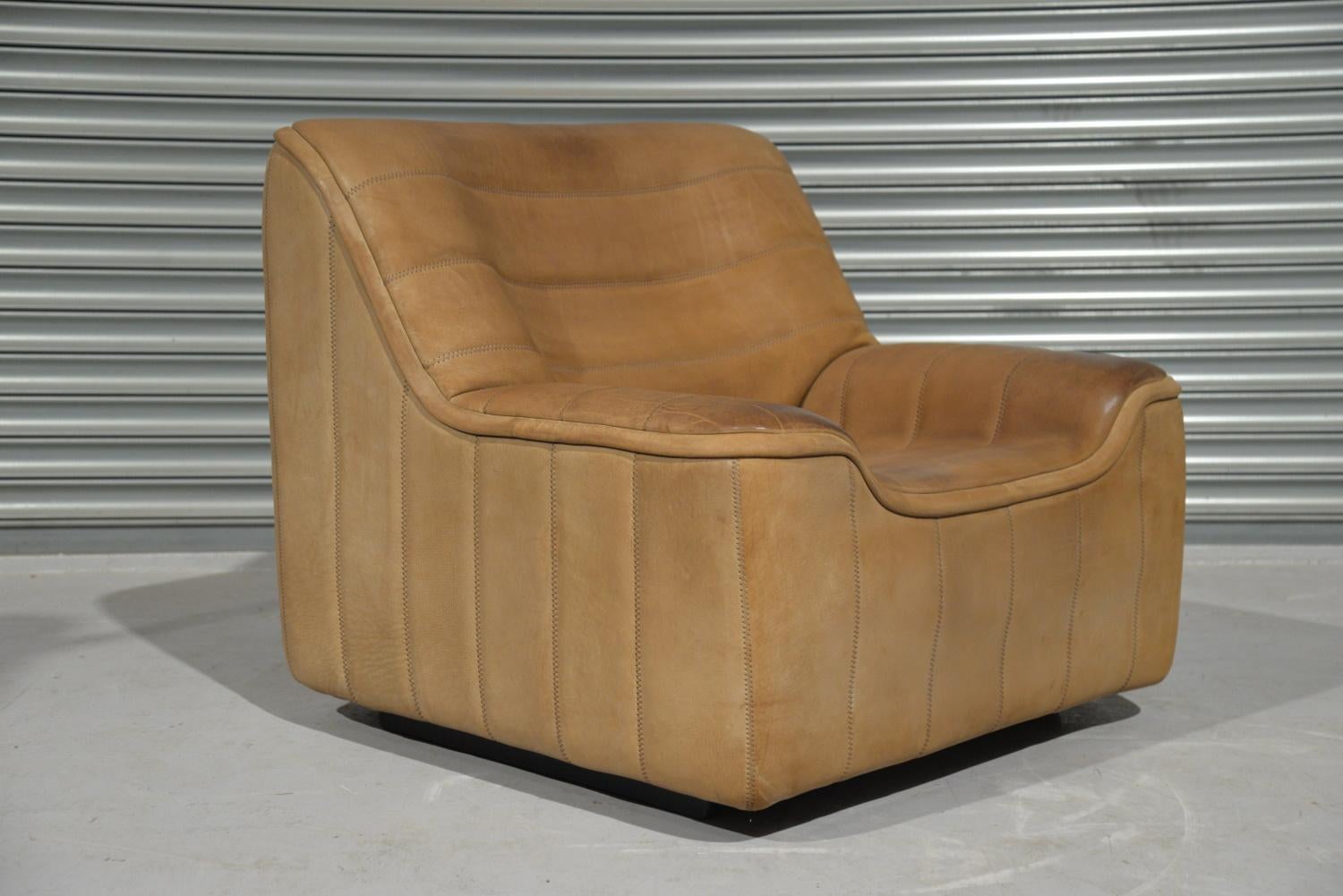 Vintage De Sede DS 84 Neck Leather Armchair, Switzerland, 1970s For Sale 3