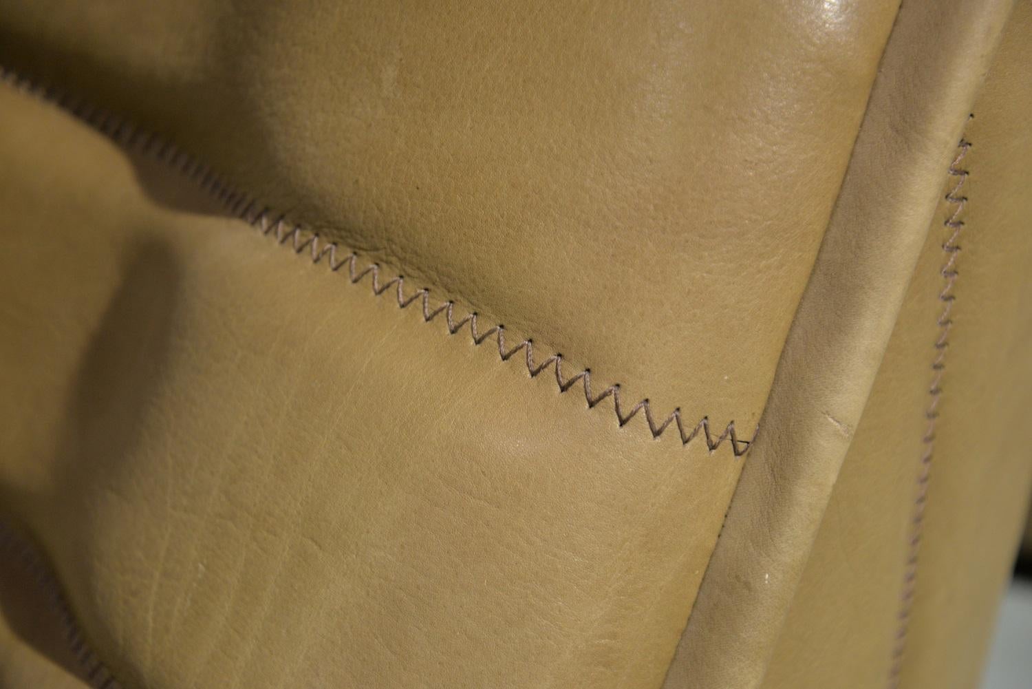 Vintage De Sede DS 84 Neck Leather Armchairs, Switzerland, 1970s 13