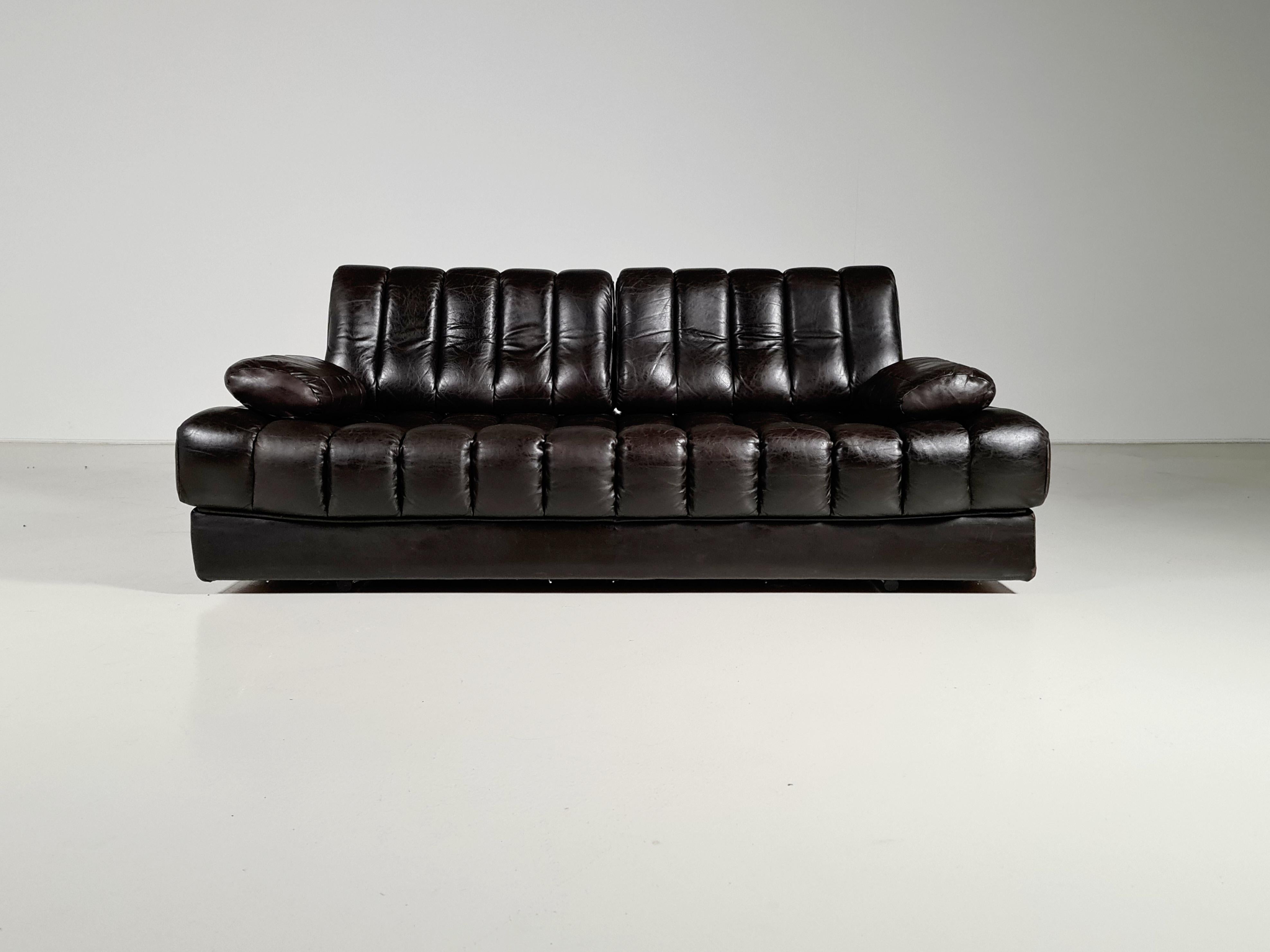 Mid-Century Modern Vintage De Sede Ds-85 Daybed Sofa, 1970s