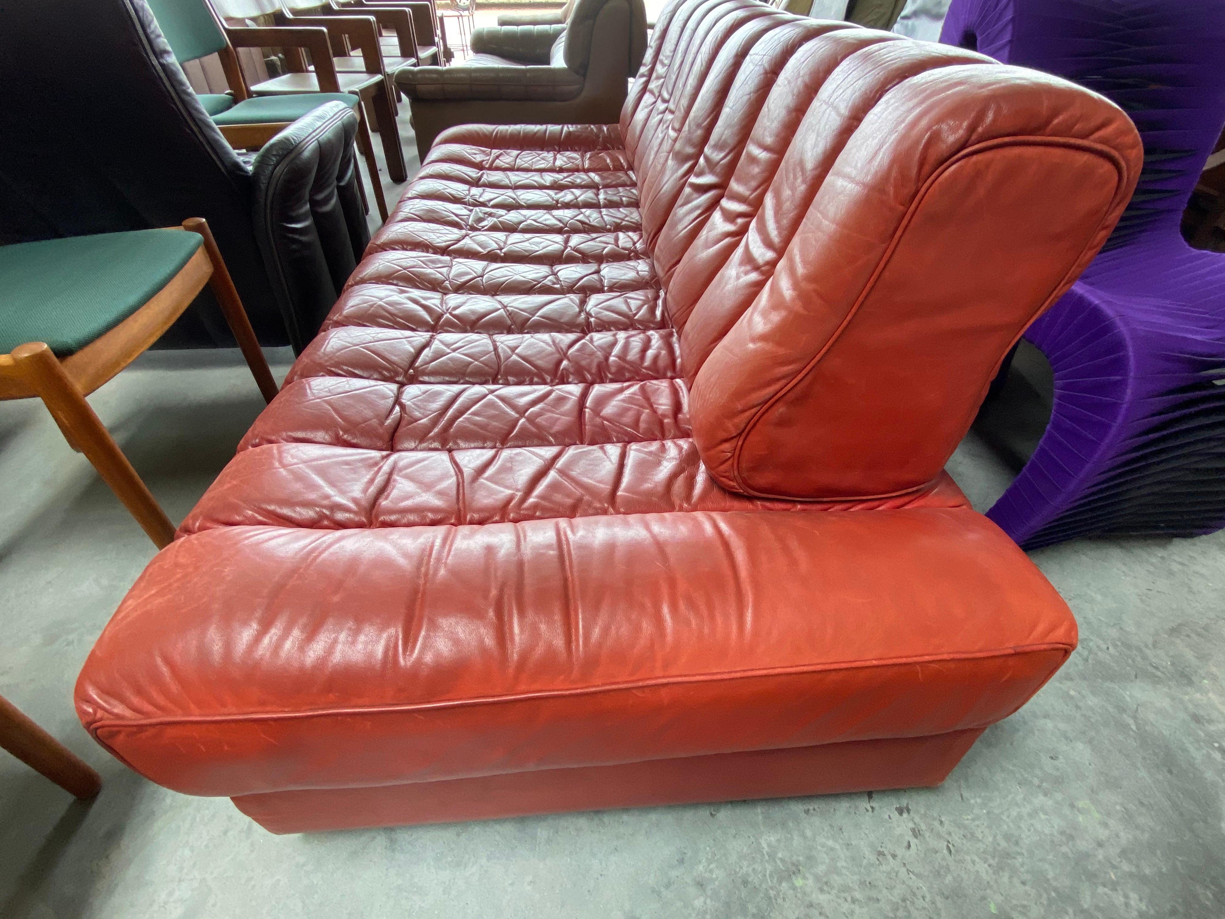 Leather Vintage De Sede DS-85 Daybed Sofa