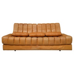 Vintage De Sede DS 85 Leather Daybed and Sofa / Loveseat, Switzerland, 1960s