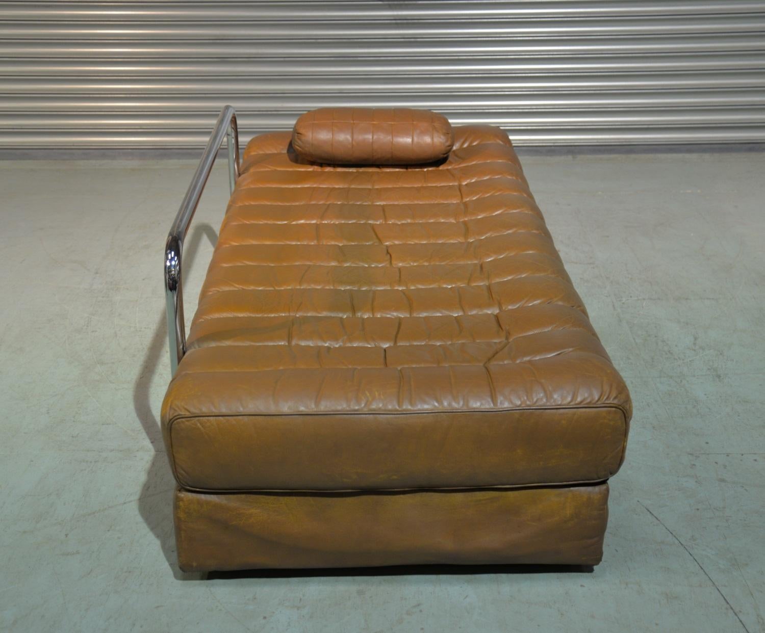 Vintage De Sede DS 85 Leather Sofa, Daybed and Loveseat, Switzerland, 1960s For Sale 6