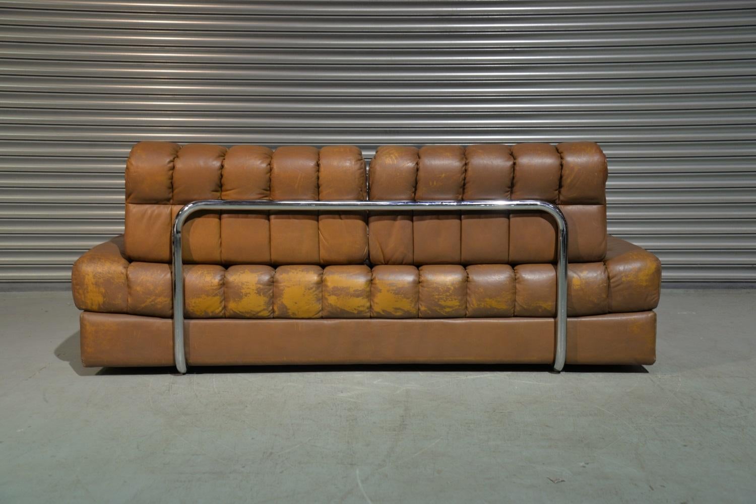 Vintage De Sede DS 85 Leather Sofa, Daybed and Loveseat, Switzerland, 1960s For Sale 1