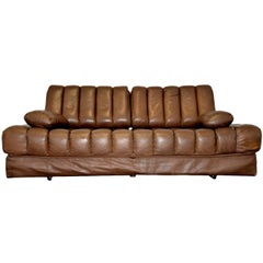 Vintage De Sede DS 85 Leather Sofa, Daybed and Loveseat, Switzerland, 1960s