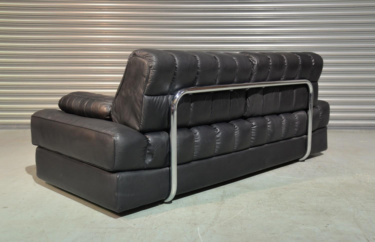 Leather Vintage De Sede DS 85 Sofa, Daybed and Loveseat, Switzerland, 1960s For Sale