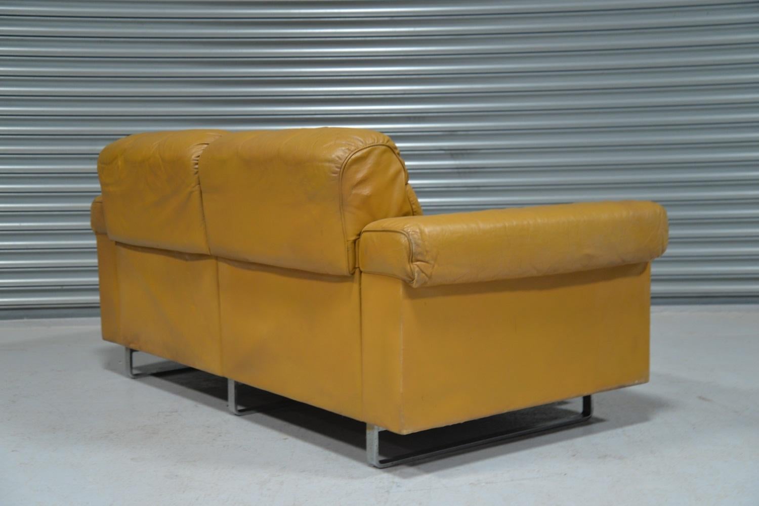 Vintage De Sede DS-P Reclining Sofa by Robert Haussmann, Switzerland, 1970s 1