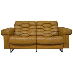 Vintage De Sede DS-P Reclining Sofa by Robert Haussmann, Switzerland, 1970s