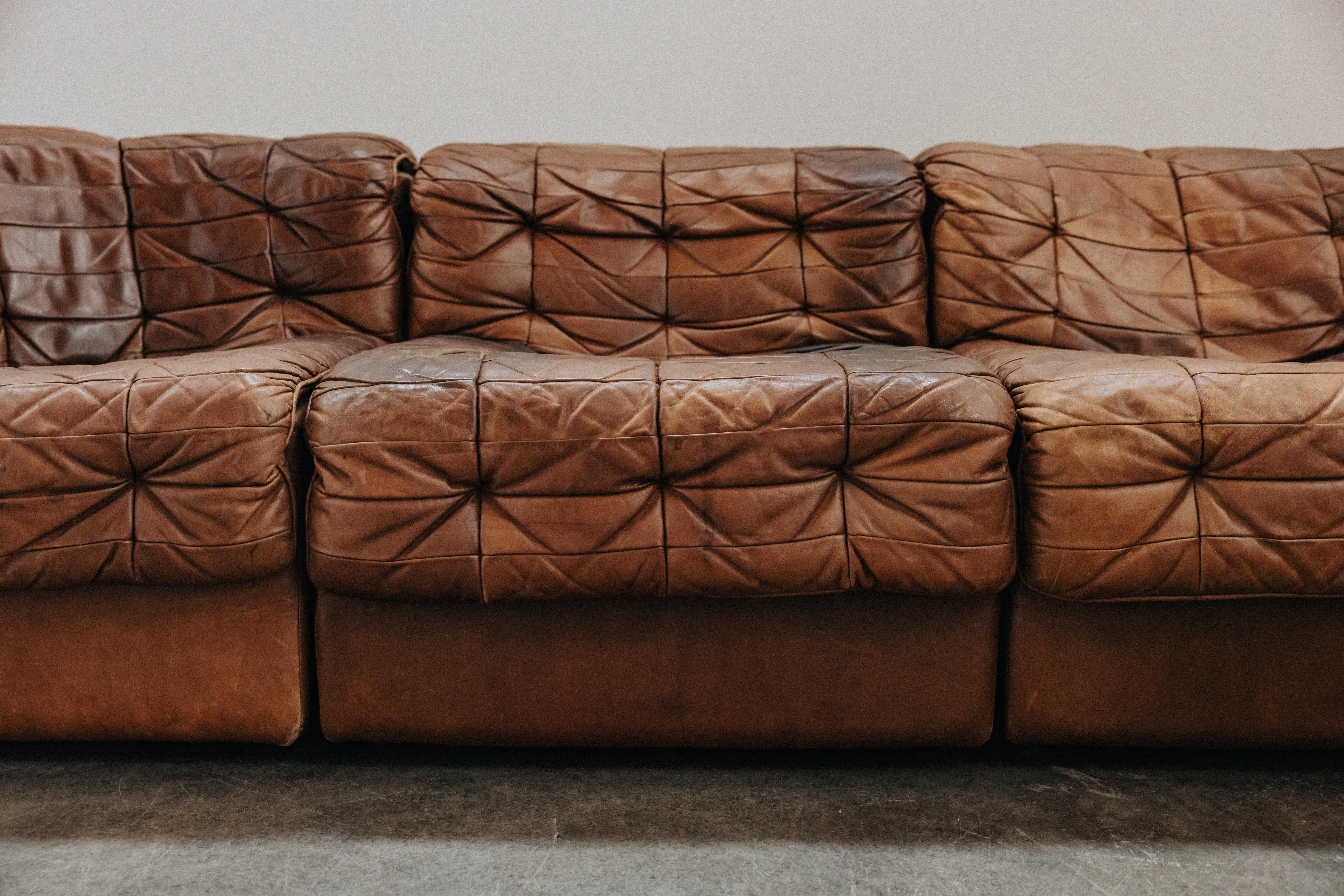 Late 20th Century Vintage De Sede DS11 Sofa From Switzerland, Circa 1970