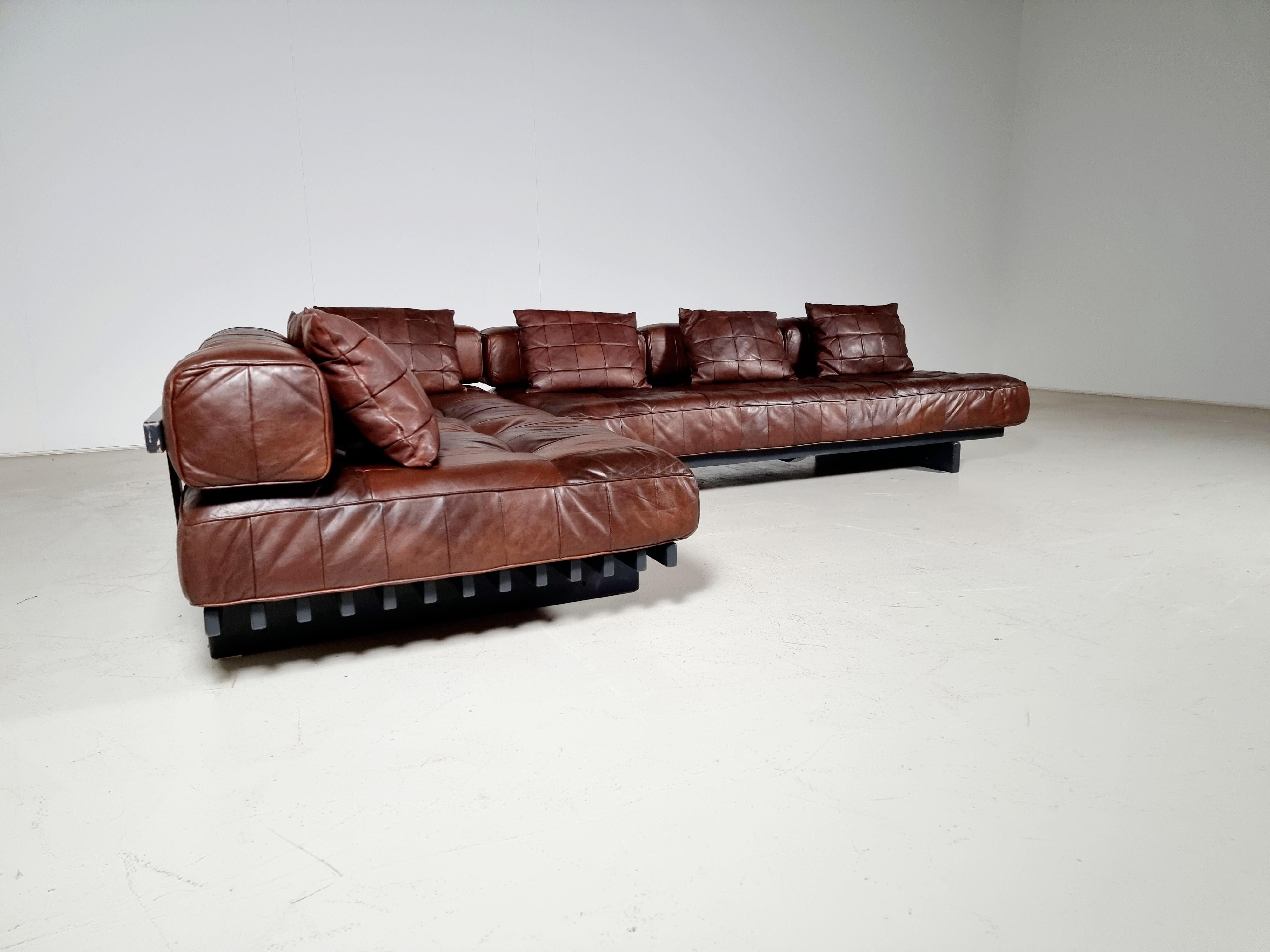 Mid-Century Modern Vintage De Sede Ds80 Patchwork Sofa's, 1970s