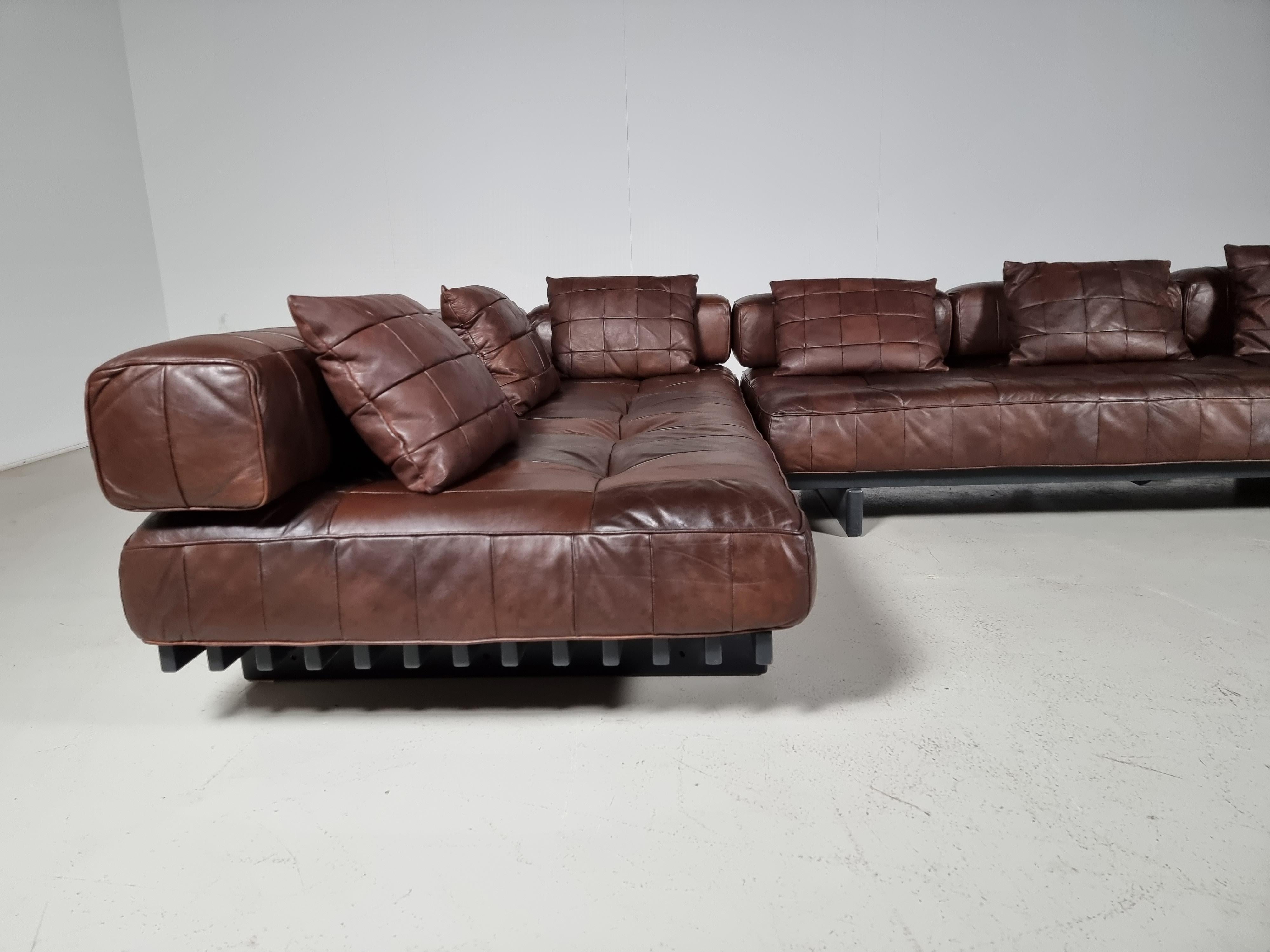 Late 20th Century Vintage De Sede Ds80 Patchwork Sofa's, 1970s