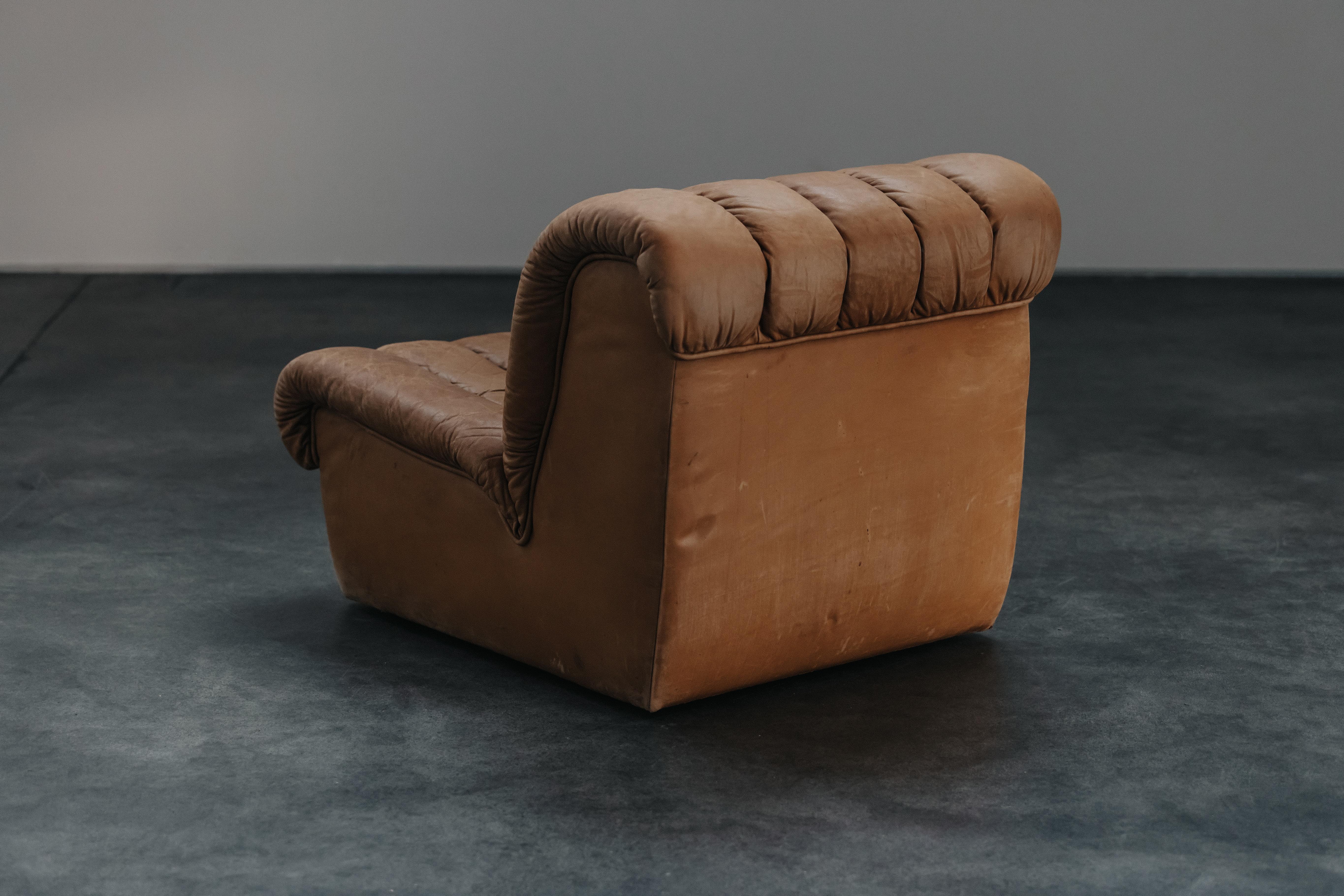 Late 20th Century Vintage De Sede DS85 Lounge Chair From Switzerland, Circa 1970 For Sale