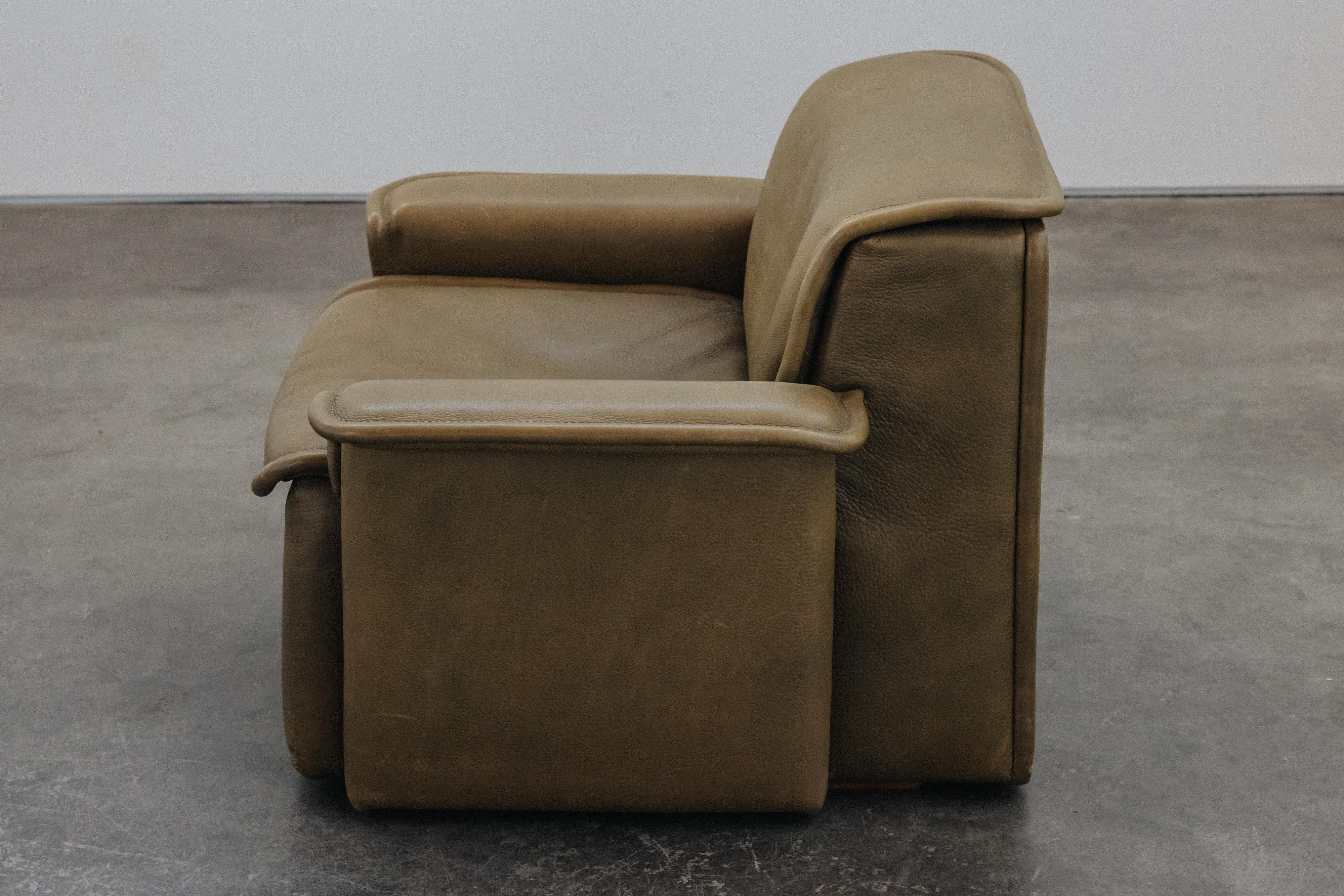 Vintage-Loungesessel aus Leder von De Sede aus der Schweiz, um 1970 im Zustand „Gut“ in Nashville, TN