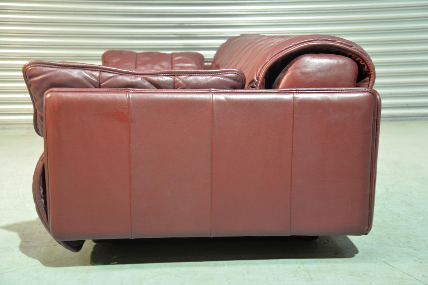 Vintage De Sede Patchwork Leather Sofa or Daybed, Switzerland, 1970s For Sale 4