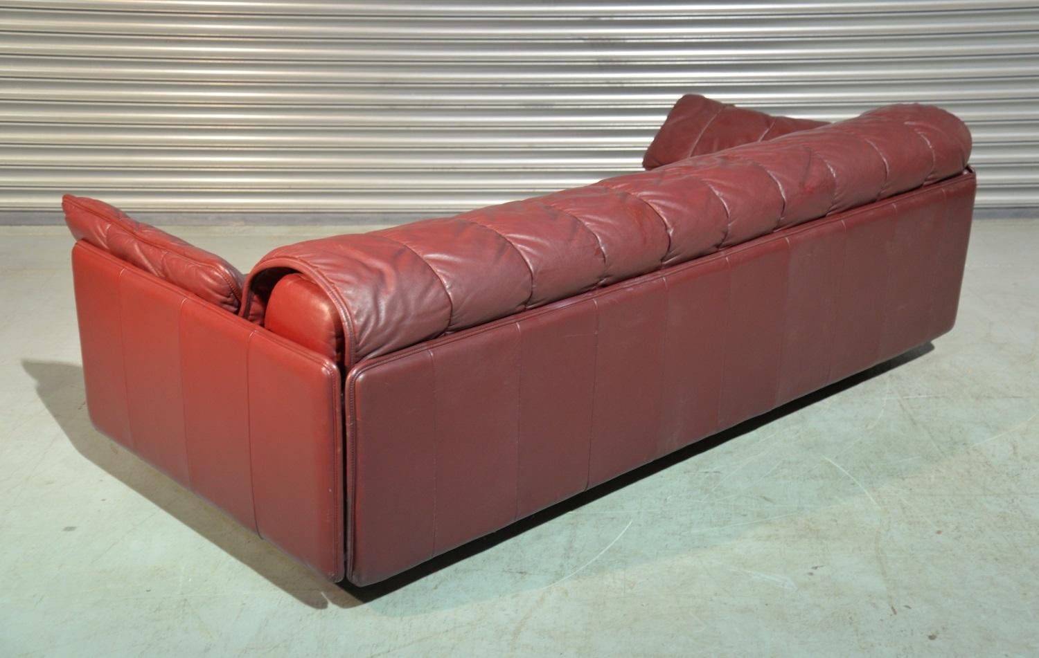 Vintage De Sede Patchwork Leather Sofa or Daybed, Switzerland, 1970s For Sale 2