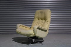 Vintage De Sede S 231 James Bond Swivel Lounge Armchair, Switzerland 1960s