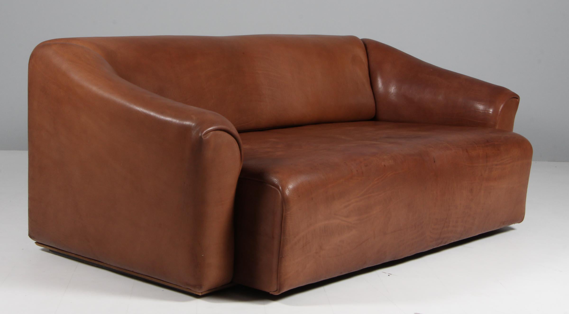 Vintage De Sede Three-Seat Sofa, DS47, Patinated Leather 2