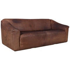 Vintage De Sede Three-Seat Sofa, DS47, Patinated Leather