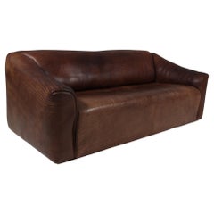 Vintage De Sede three-Seat Sofa, DS47, Patinated Leather