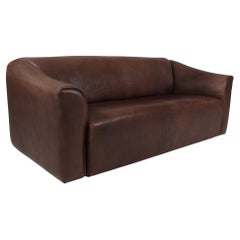 Vintage De Sede three-Seat Sofa, DS47, Patinated Leather