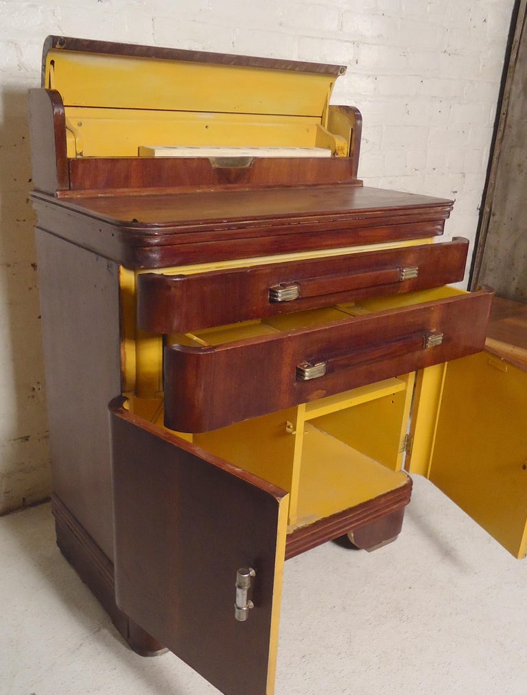 Vintage Deco Dental Cabinet For Sale at 1stDibs