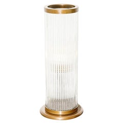 Vintage Deco Hurricane Table Lamp