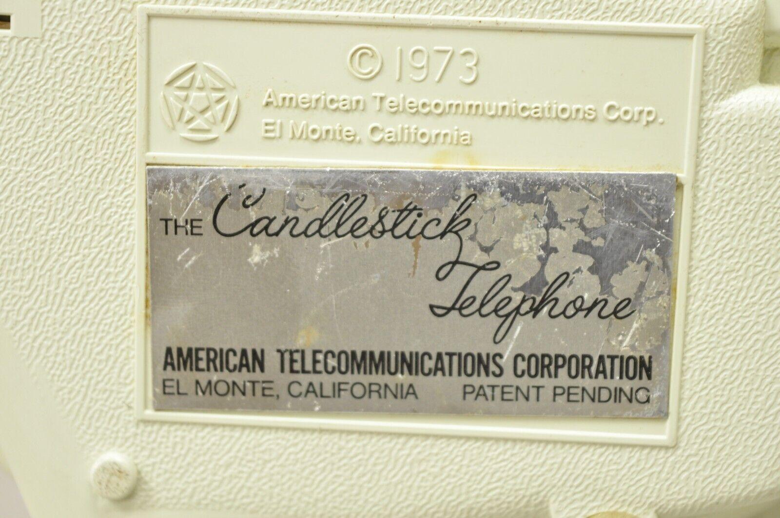 Vintage Deco-Tel Rotary Phone Telephone American Flag Patriotic 1970s For Sale 1
