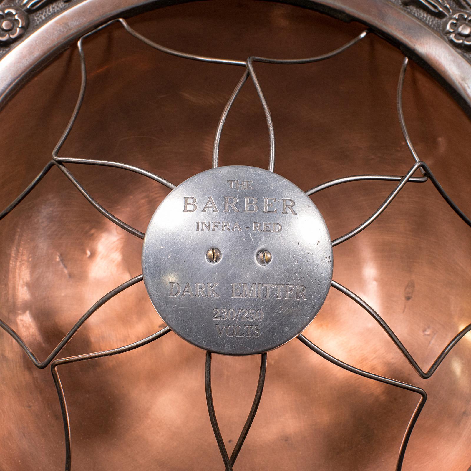 Dekorative Vintage-Akzentlampe, englisch, Guss-Alloy, Kupfer, umgewandelt, um 1930 (Metall) im Angebot