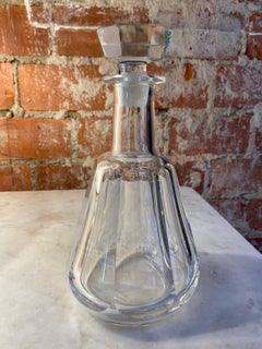 Vintage Decorative Baccarat Decanter/ Bottle 1950s