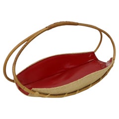 Vintage Decorative Basket, 1950's, Czechoslovakia