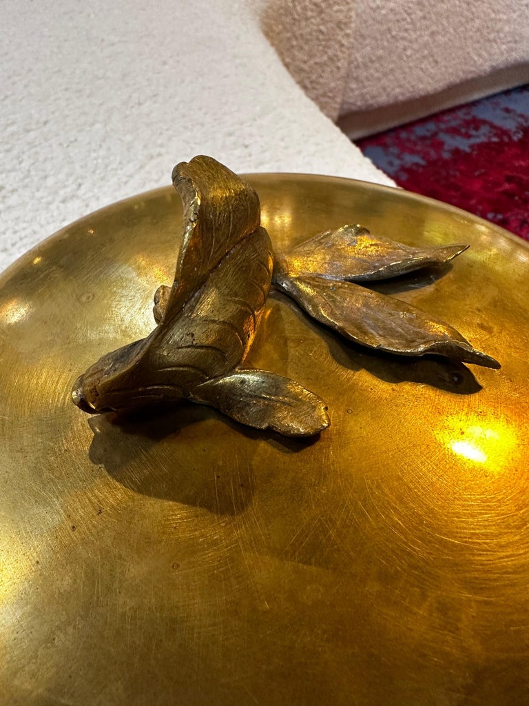 Vintage Decorative brass Box 1960s For Sale at 1stDibs