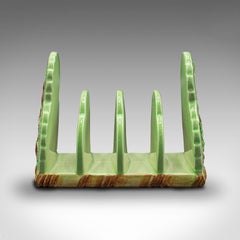 Vintage Decorative Breakfast Stand, English, Ceramic, Toast Rack, Mid-Century