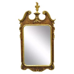 Vintage Decorative Crafts Inc American Federal Carved Wood Gold Gilt Wall Mirror