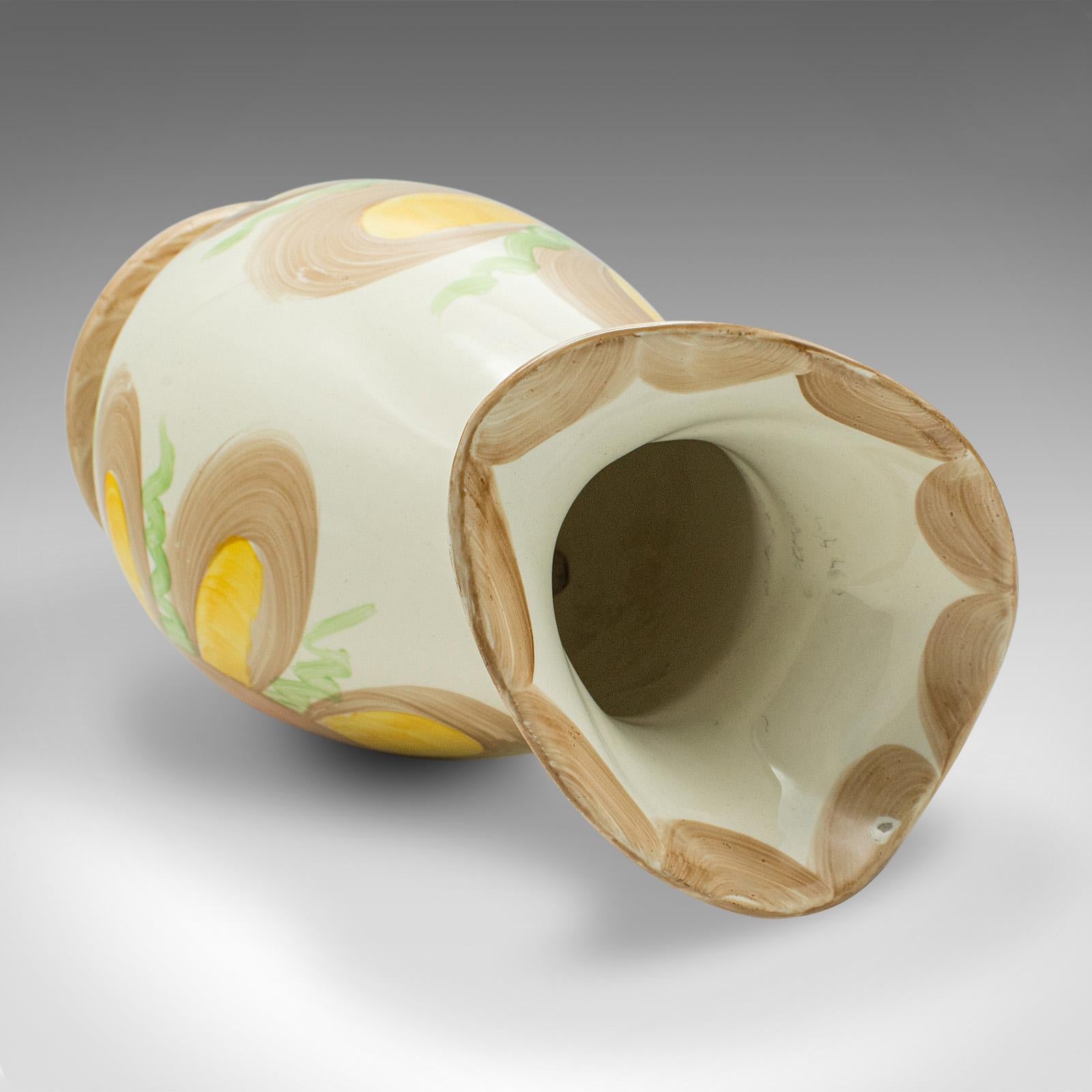 20th Century Vintage Decorative Creamer Jug, English, Ceramic, Milk Pourer, Art Deco, C.1930 For Sale