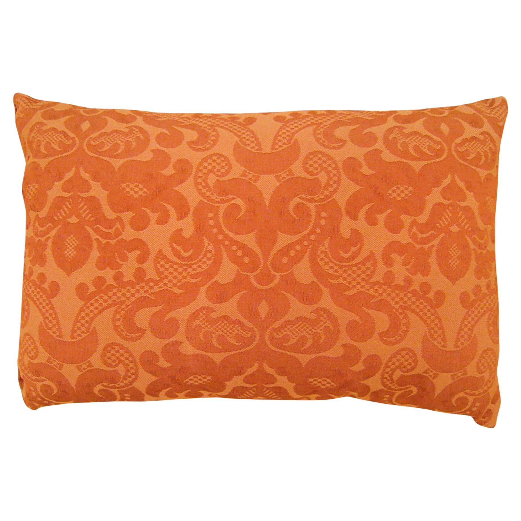 Vintage Decorative Double-Sided French Floral Textile Pillow For Sale