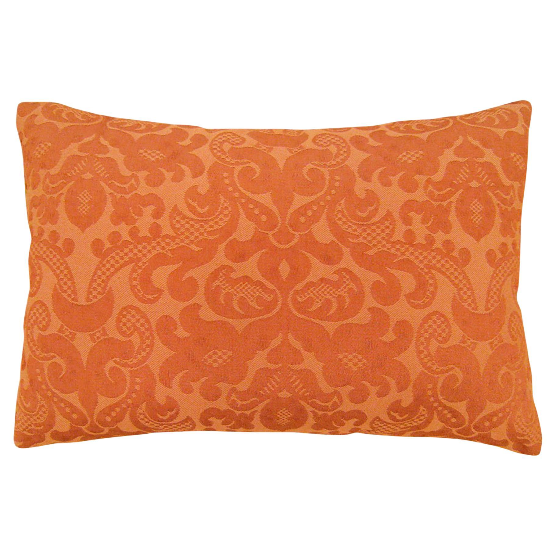 Vintage Decorative Double-Sided French Floral Textile Pillow For Sale