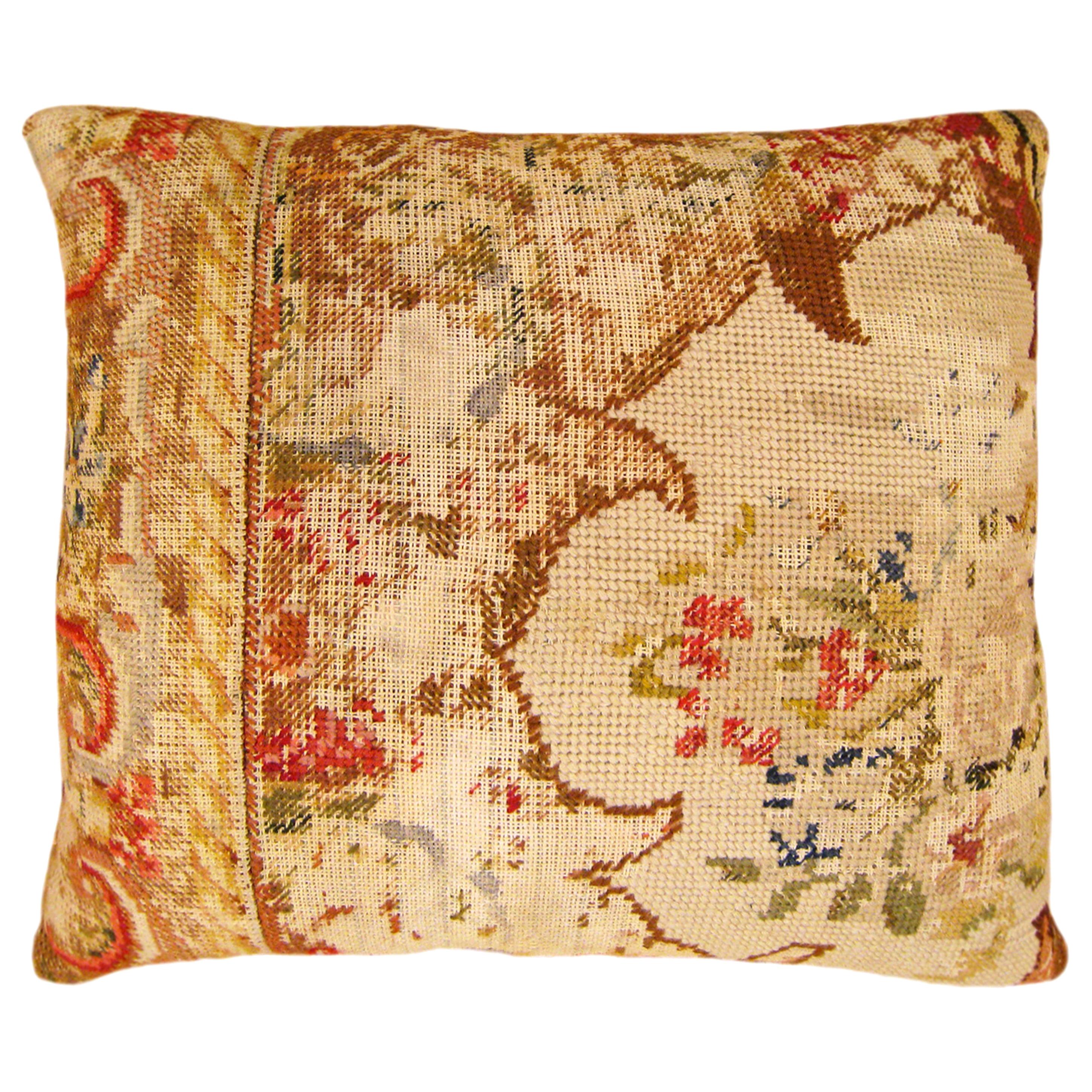 1970s Pop Art Needlepoint Pillow After Robert Indiana For Sale at 1stDibs