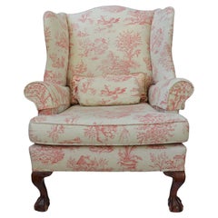 Retro Decorative Fabric Chair