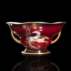Vintage Decorative Grape Dish, English, Ceramic, Ornamental, Fruit Bowl, C.1950