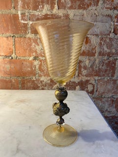 Vintage Decorative Italian Handcrafted Chalice, 1970s