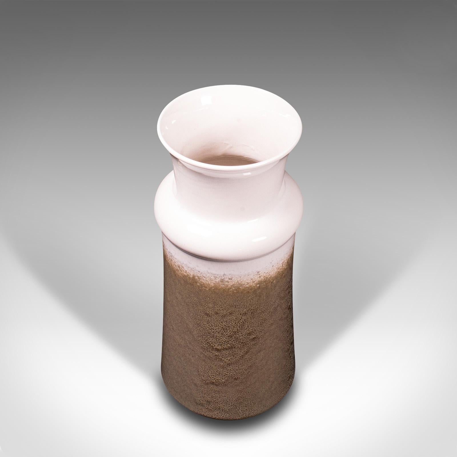 Dekorative Lava-Vase, Deutsch, Keramik, Blumenständer, Mitte des Jahrhunderts, 1960 im Angebot 3