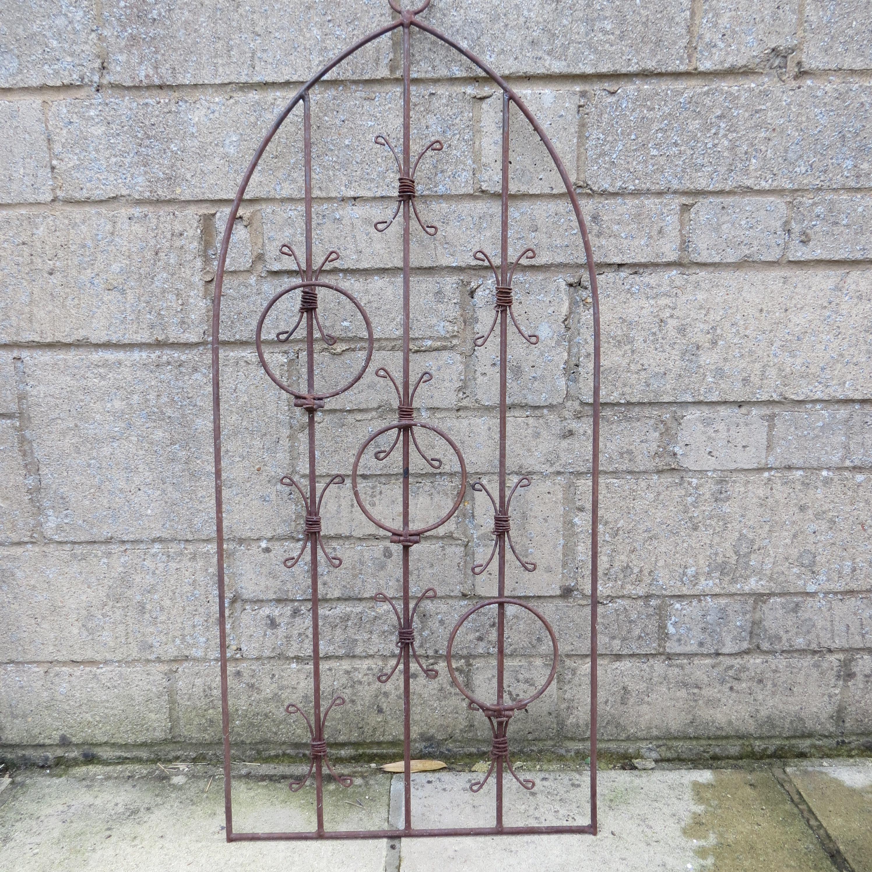 Steel Vintage Decorative Metal Wall Hanging Planter 2 Available