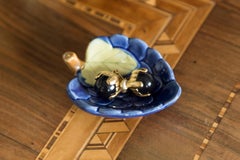 Vintage Decorative Mini Grape Porcelain Plate, Germany, 1970s