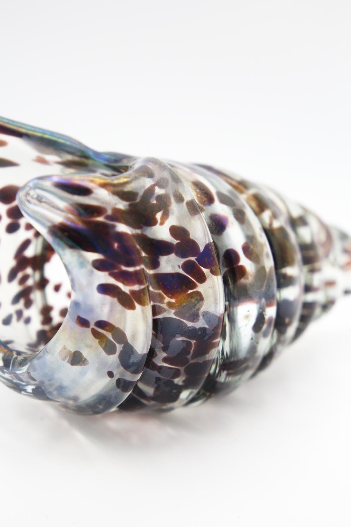 Mid-20th Century Vintage Decorative Murano Glass Shell For Sale