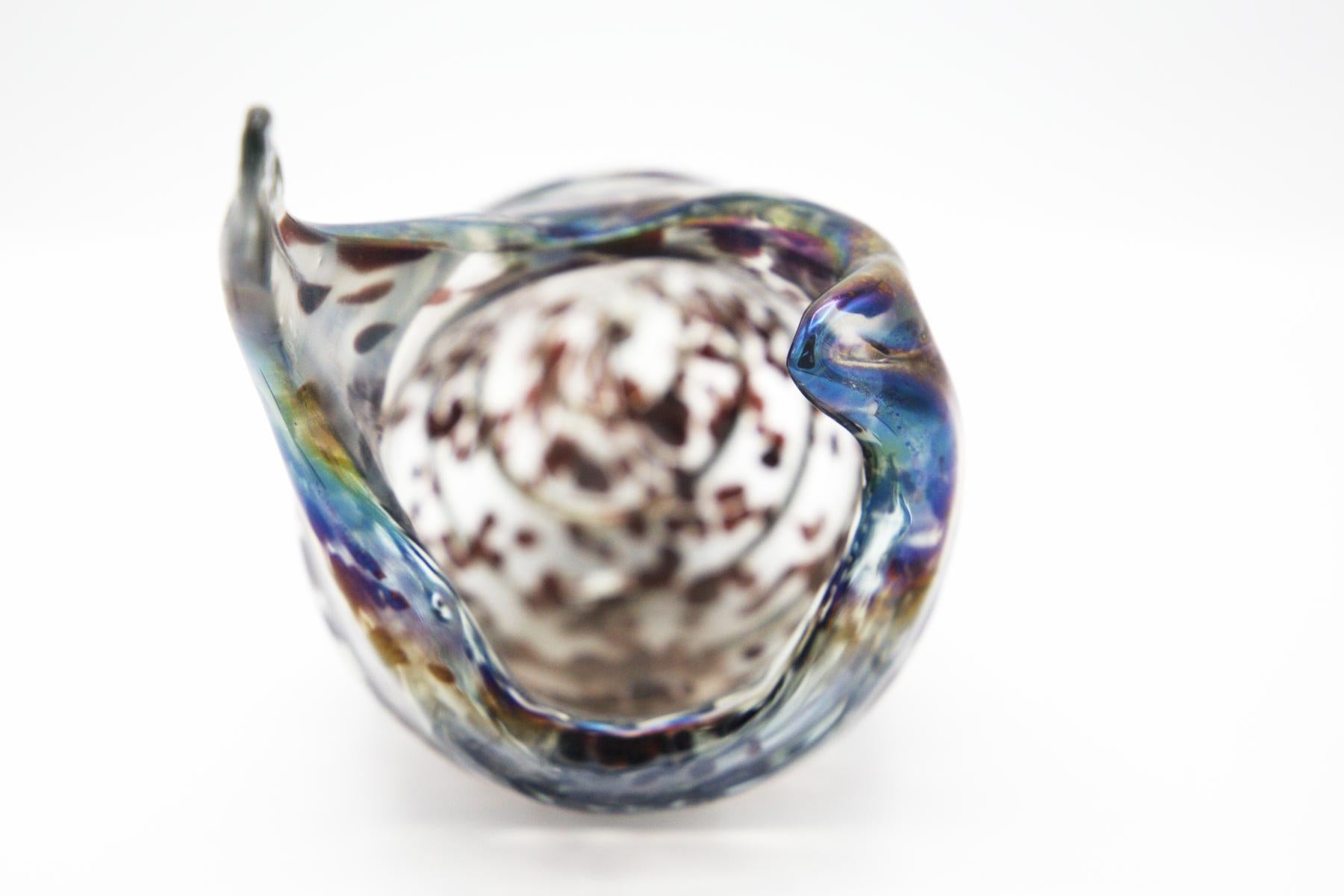 Vintage Decorative Murano Glass Shell For Sale 3