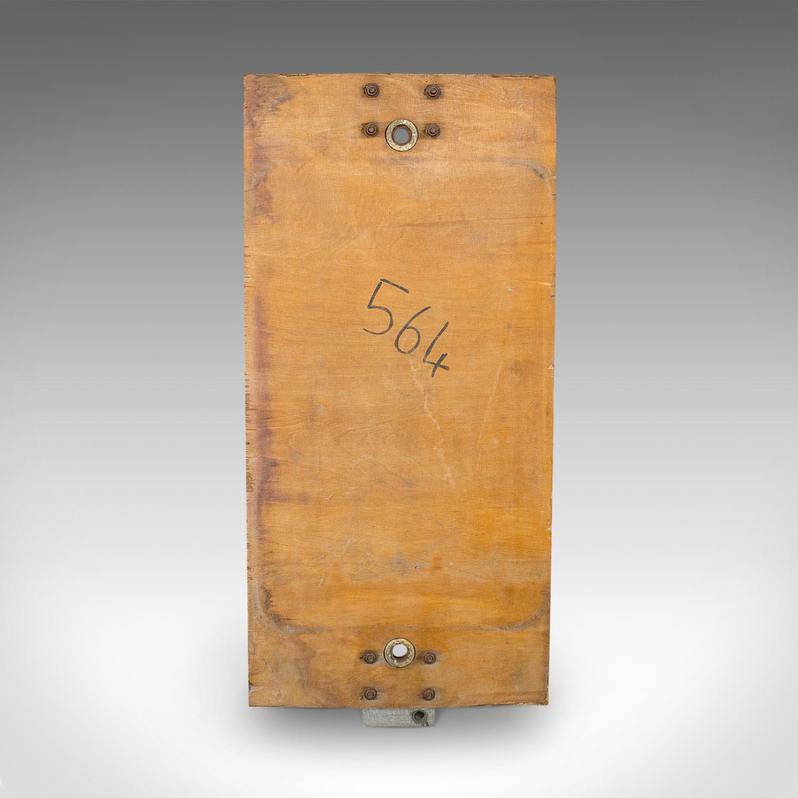 Modello decorativo d'epoca, inglese, mogano, militare, stampo di fabbrica in vendita 2