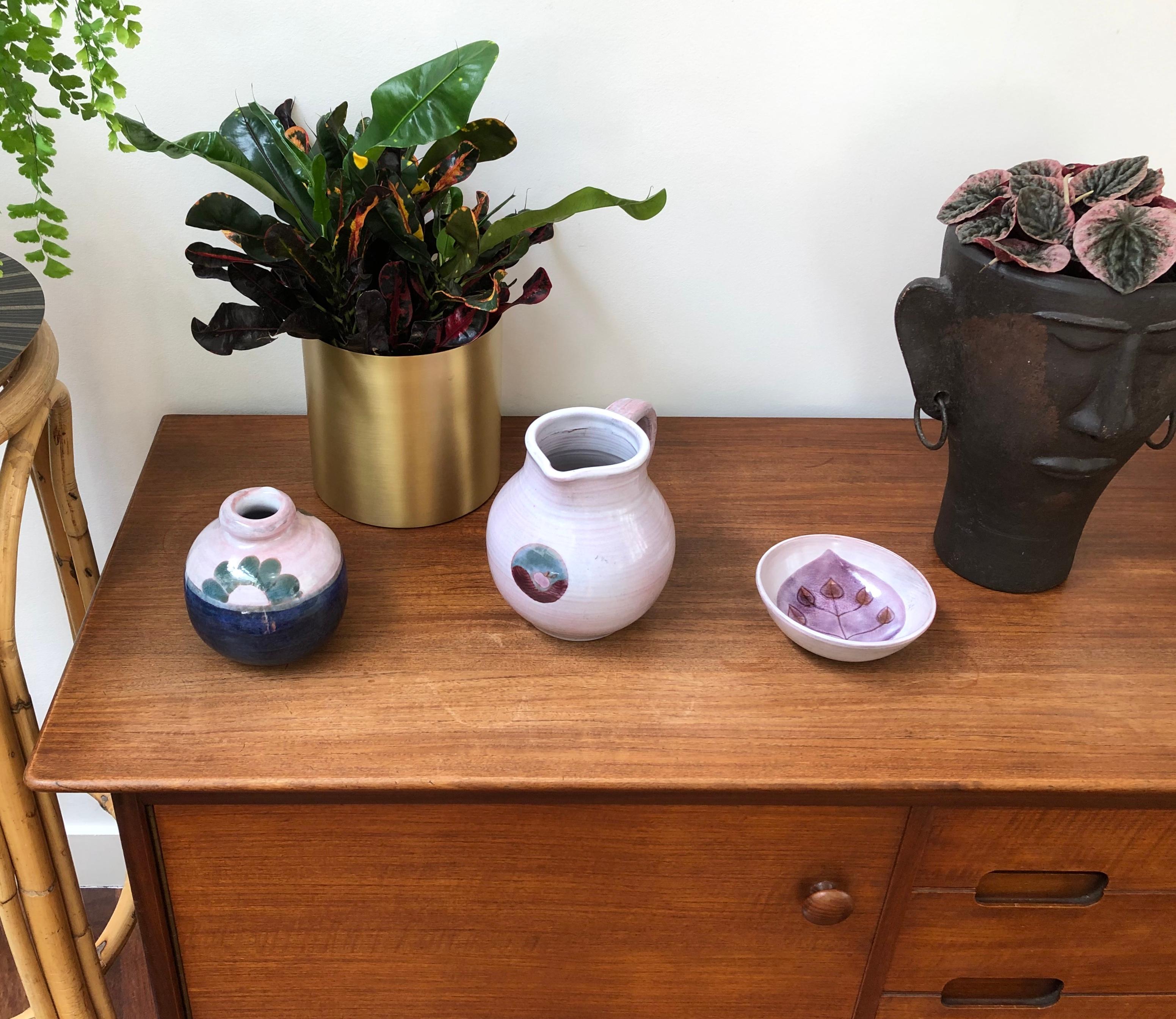 Jarra decorativa vintage de Cloutier Brothers, hacia la década de 1970 en venta 6