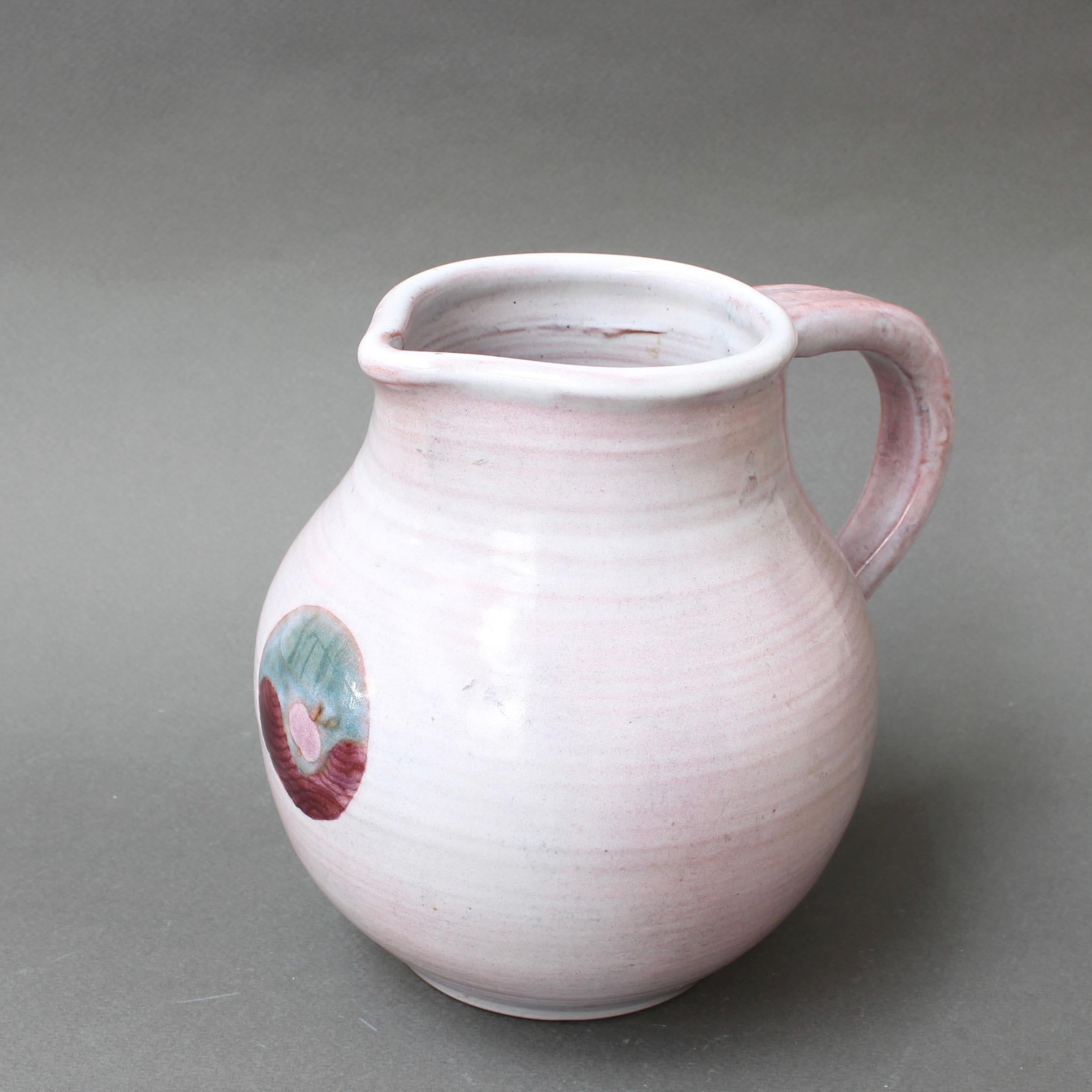 Vintage Decorative Pitcher by Cloutier Brothers, circa 1970s In Good Condition For Sale In London, GB