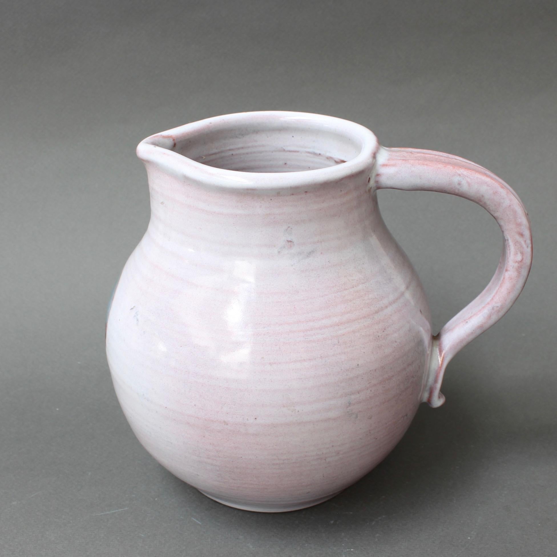 Late 20th Century Vintage Decorative Pitcher by Cloutier Brothers, circa 1970s For Sale