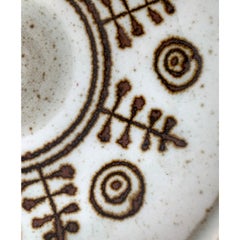 Vintage Decorative Plate from Pottery Massemühle Wagner, 1970s